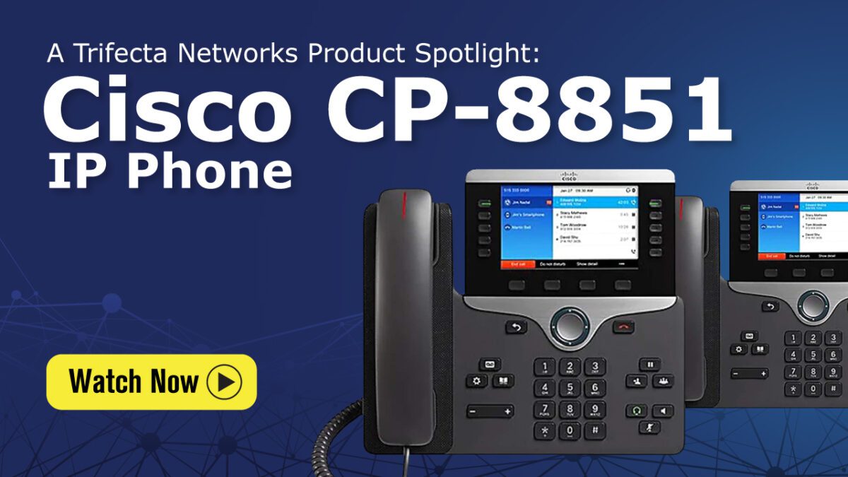 Cisco CP-8851 IP Phone Product Spotlight